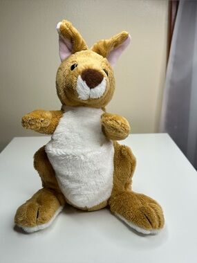 Webkinz Kangaroo Plush Kangaroo Stuffed Animal Toy No Code Ganz Brown Tan White